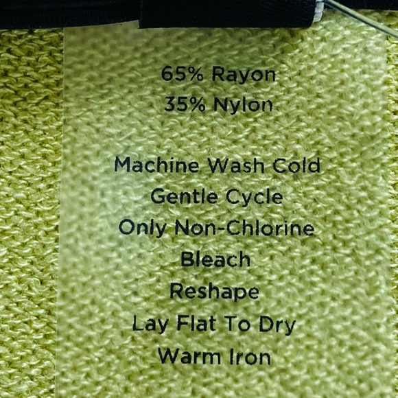 Talbots Fine Knit Square Neck Short Sleeve Sweater Pear Green (Size 1XP) - Picture 7 of 8